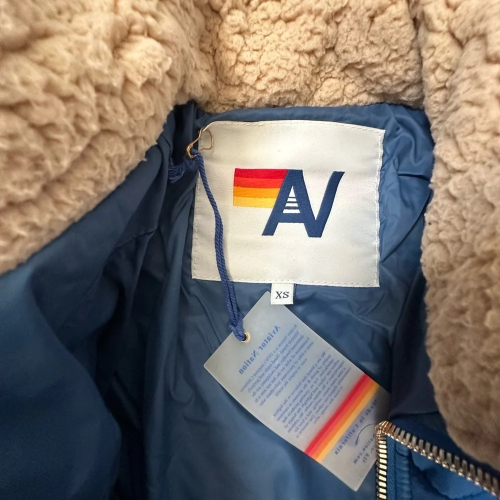 RARE Aviator Nation Sunburst Jacket Dresden NWT — Discontinued Collector Color - Picture 4 of 6